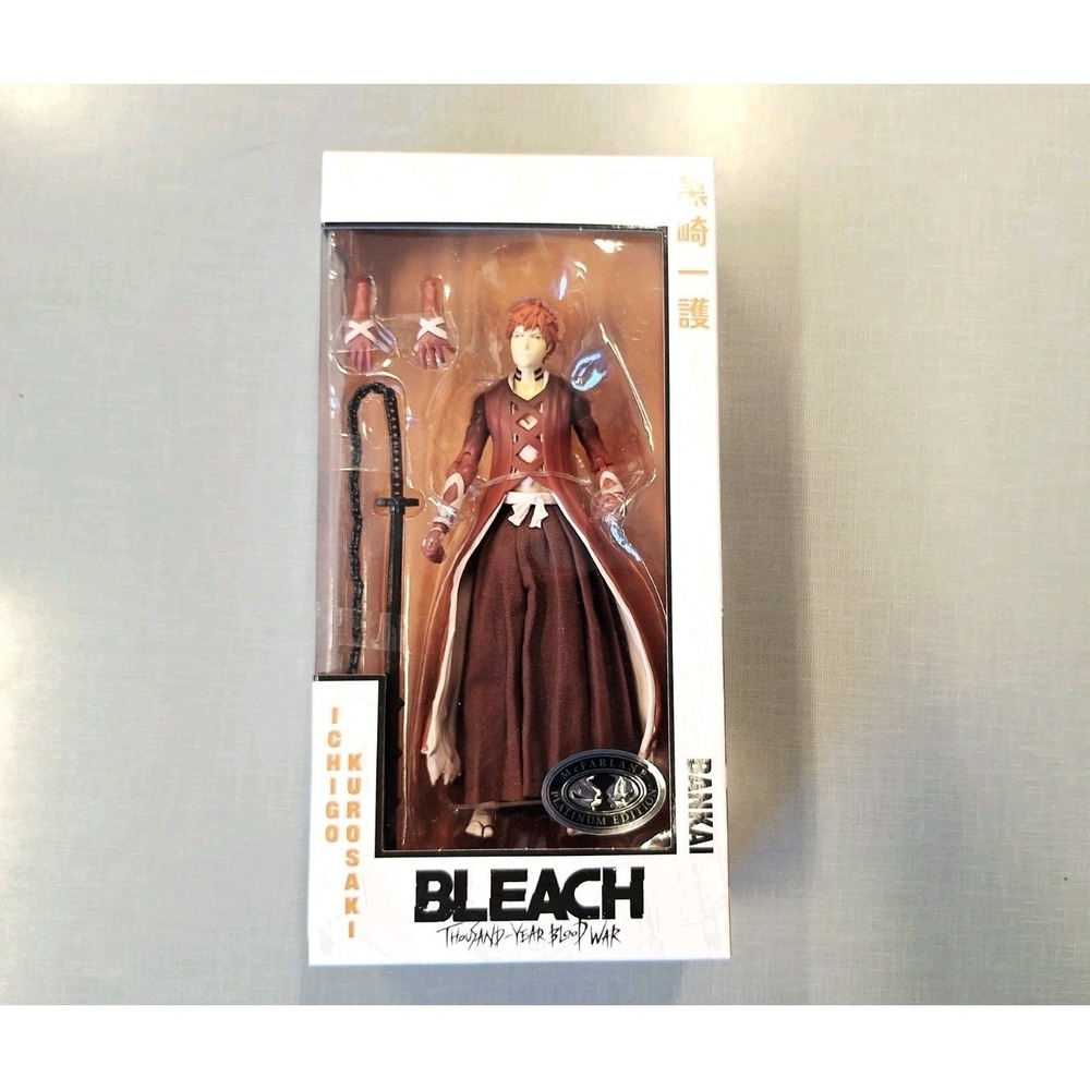 ICHIGO KUROSAKI - Bleach PLATINUM EDITION McFarlane Toys 7" Scale Action‎ Figure